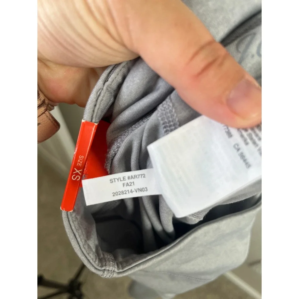 NWT J. Crew High-rise 7/8 Legging Signature Flex Platinum Grey Extra Small